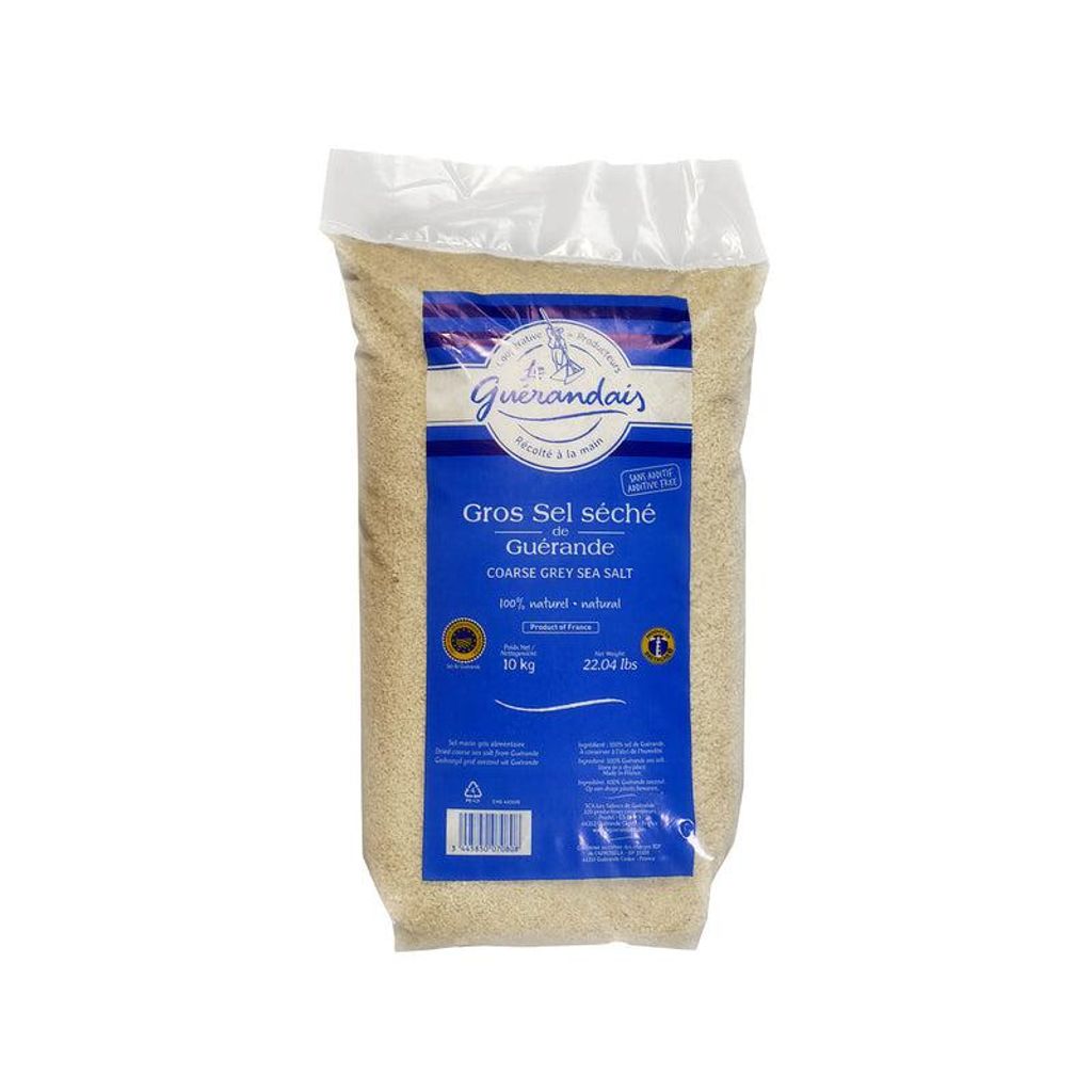 Sel de Guérande - Grobes Atlantikmeersalz: 10kg Beutel Produktbild 