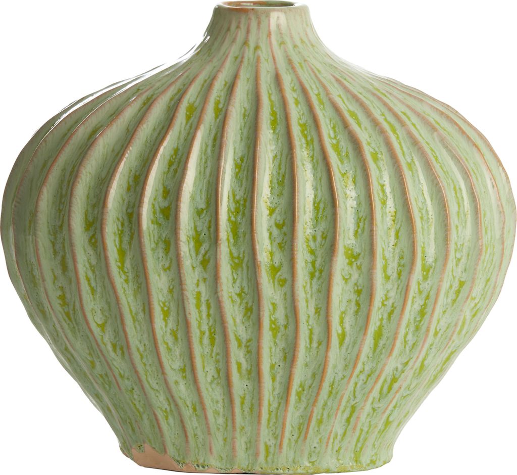 Light & Living - Vase LORITO - 30x16x25cm - Grün