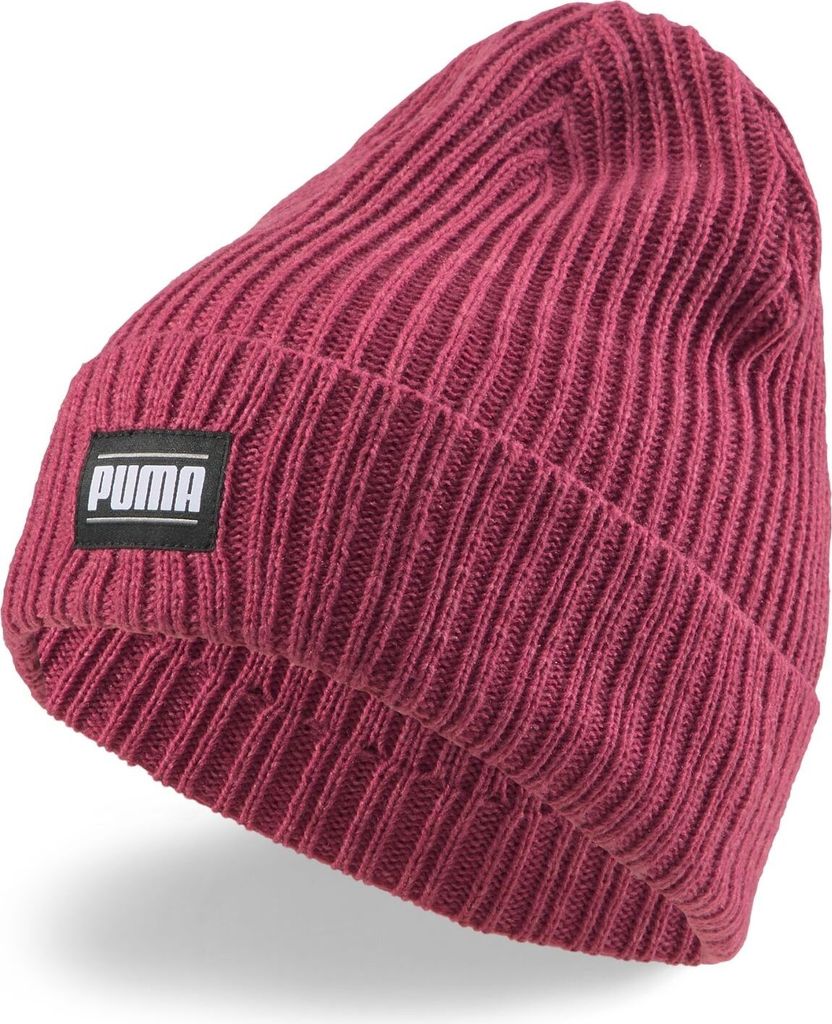 Puma Ribbed Classic Beanie - Pale Plum - Czapka z daszkiem Zdjęcie produktu 
