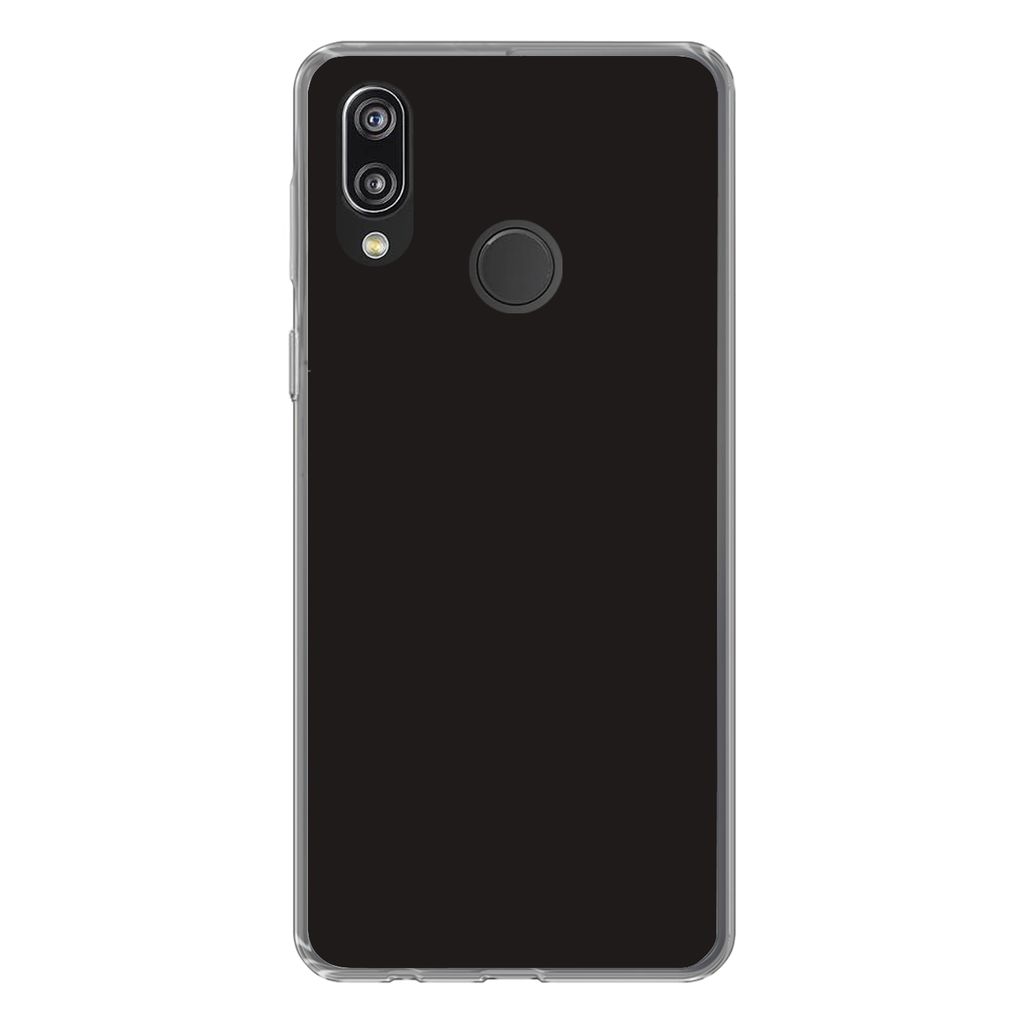 MuchoWow Handyhülle Schutzhülle Hülle für Huawei P20 Lite (2020) Grau - Herbst - Jahreszeiten - Farben Silikon Softcase Handy Hülle - Karten...