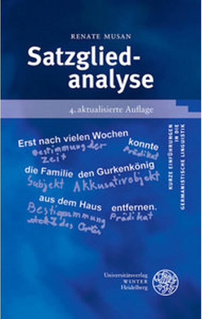 Satzgliedanalyse