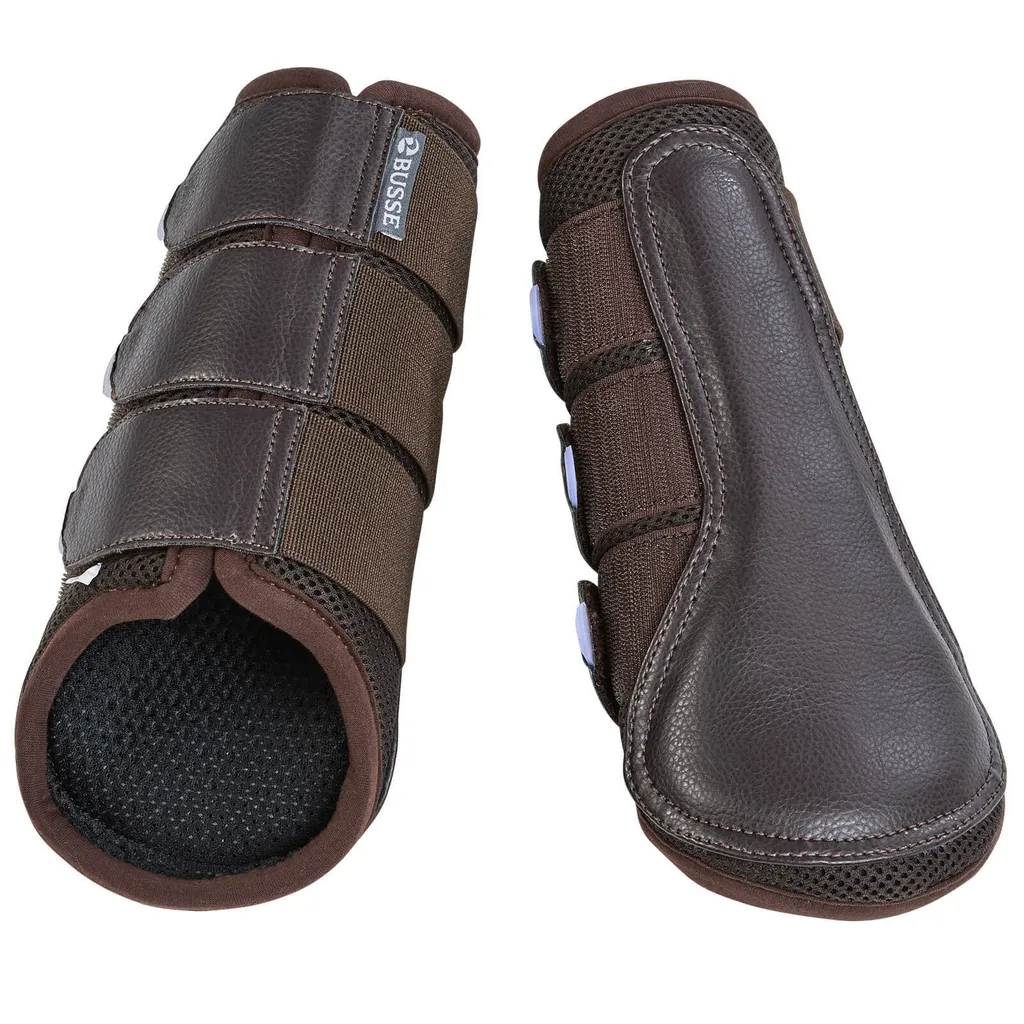 Guêtres de protection équitation BUSSE Breezy marron XL pour le travail