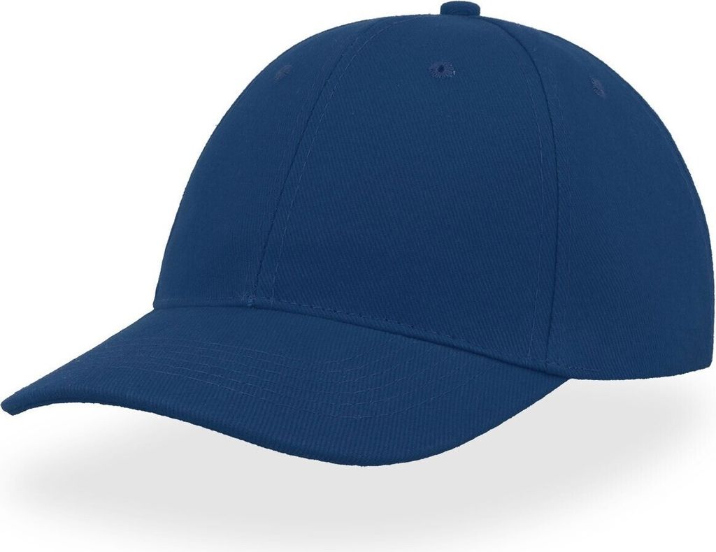 Atlantis Liberty gebürstete 6 Panel Kappe, Baumwolle AB195 (Einheitsgröße) (Königsblau)