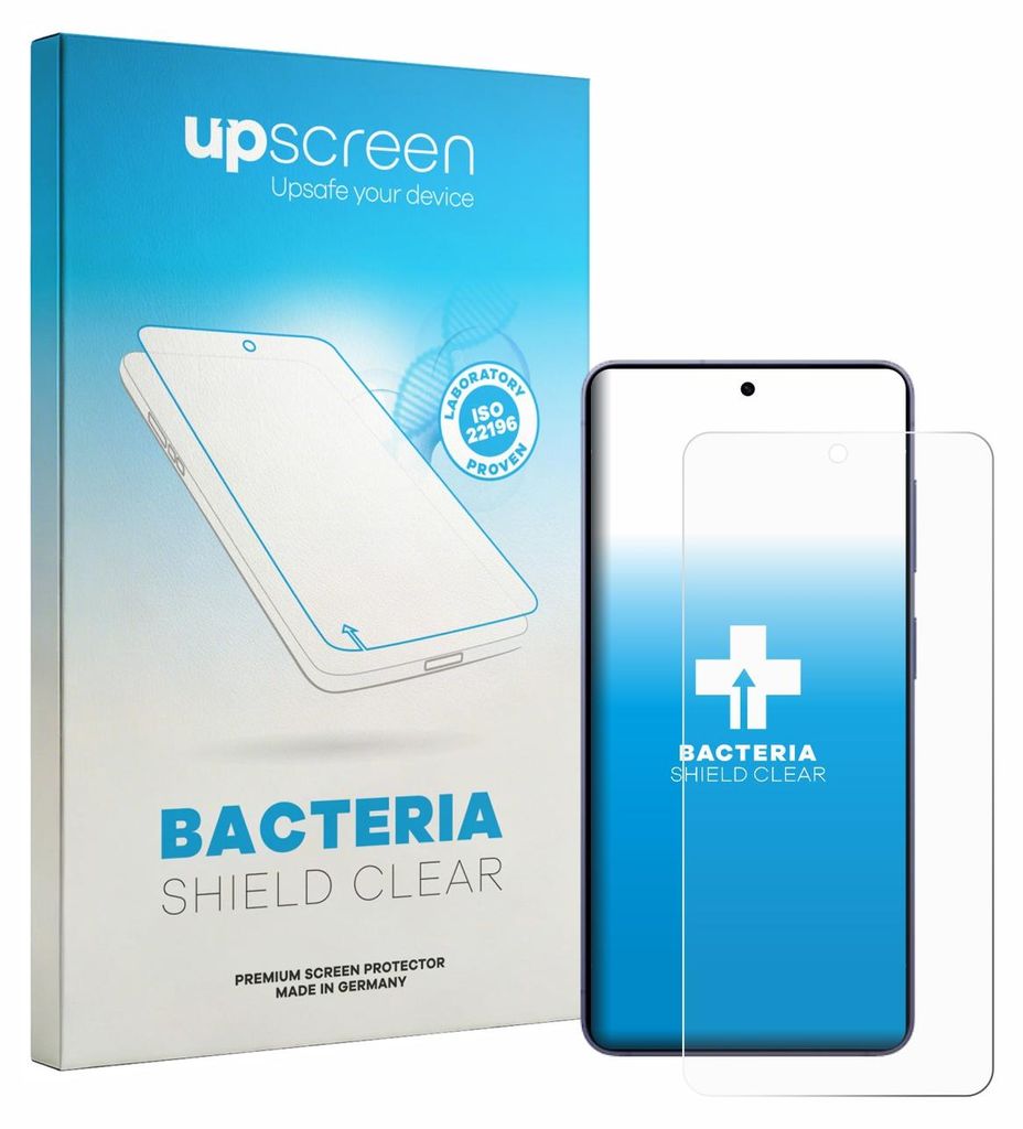upscreen Schutzfolie für Samsung Galaxy S26 Enterprise Edition Displayschutz Displayschutzfolie Folie Klar antibakteriell