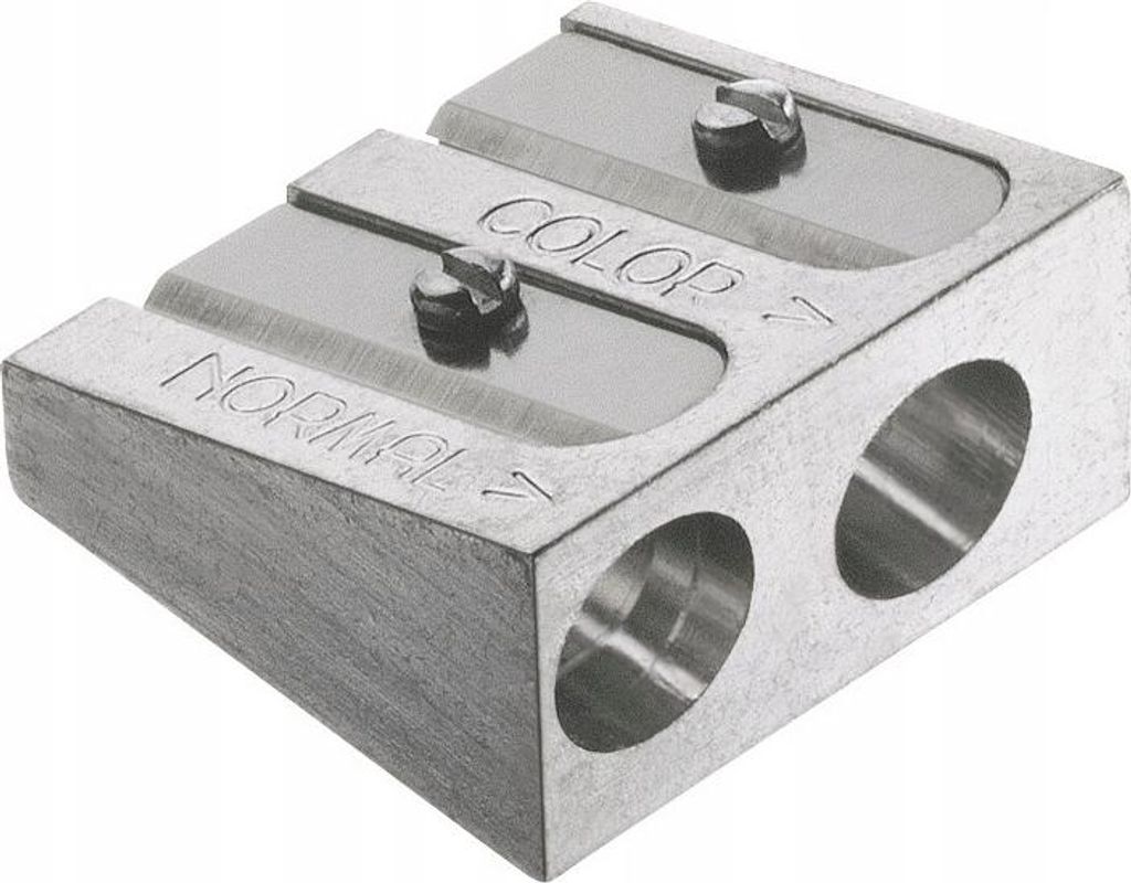 FABER-CASTELL Doppel-Spitzer aus Metall silber