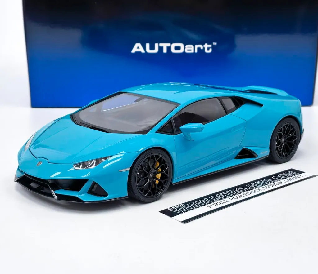 Miniature Lamborghini Huracan EVO Autoart 1:18 : fidélité sans défaut