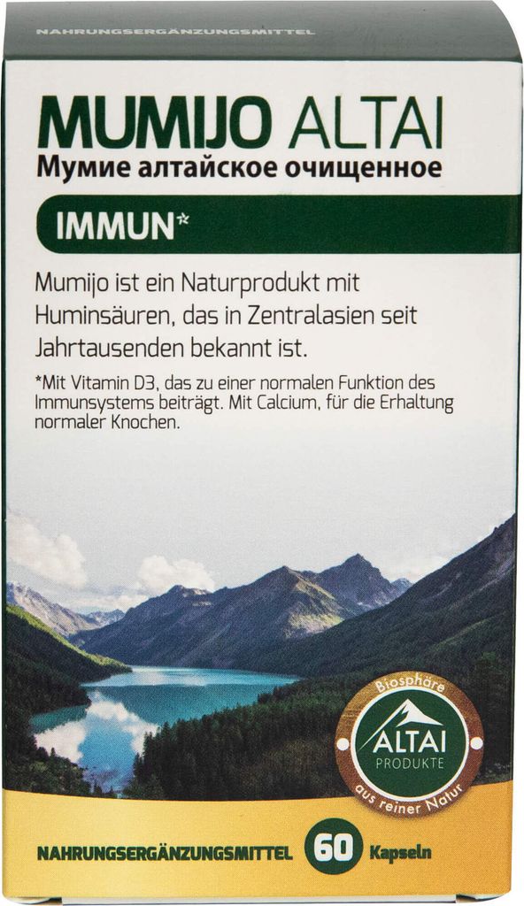 Mumijo Altai Kapseln 60 St Produktbild 