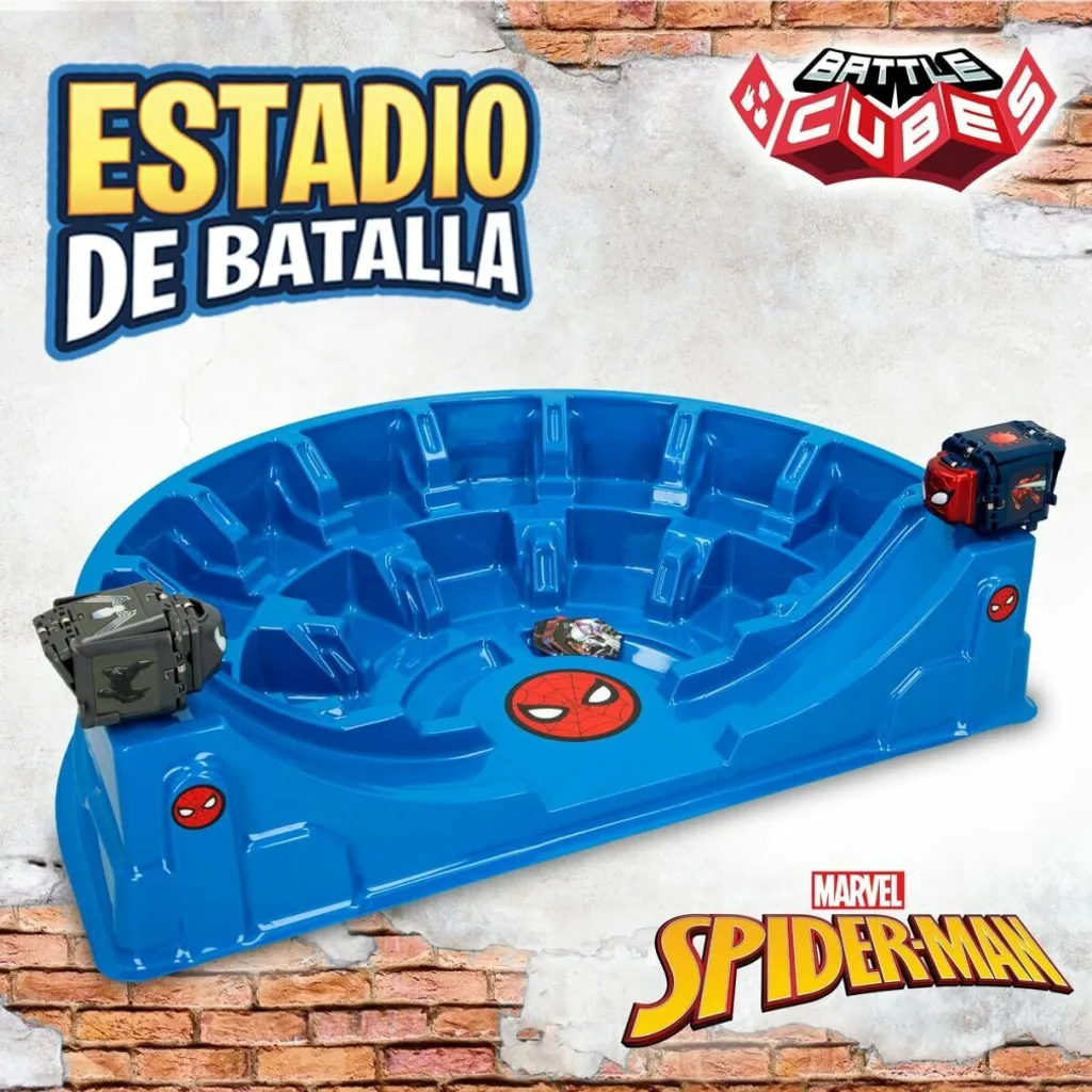 Jeu de Cubes de Combat Spiderman : Pack de Duel Interactif Marvel