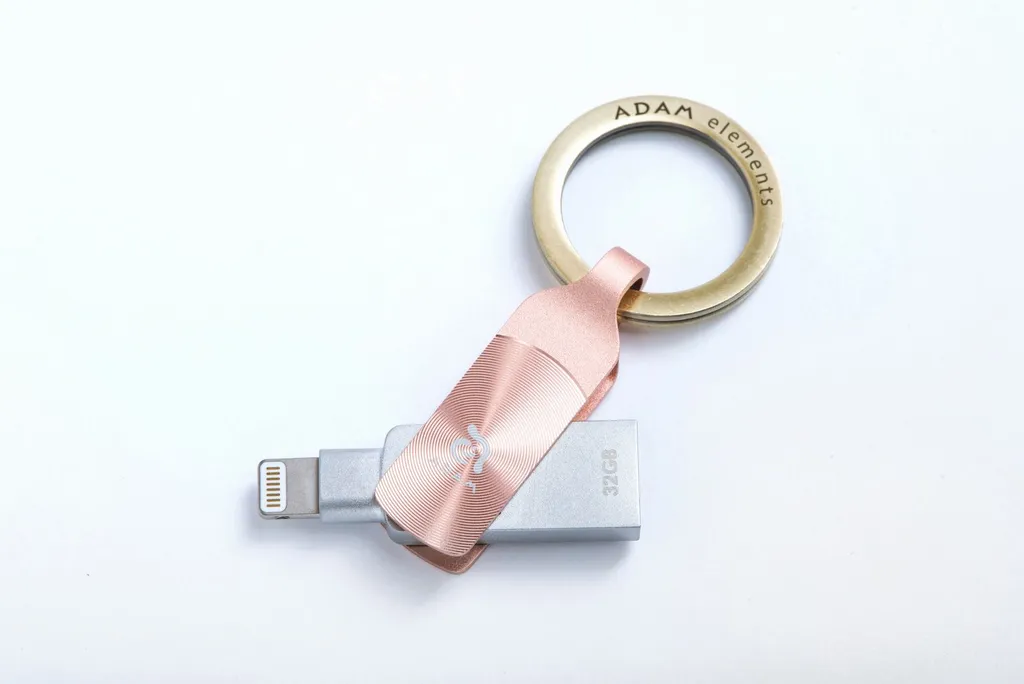 Adam Elements iKlips DUO+ 32GB, ROSY BRONZE Oro rosa