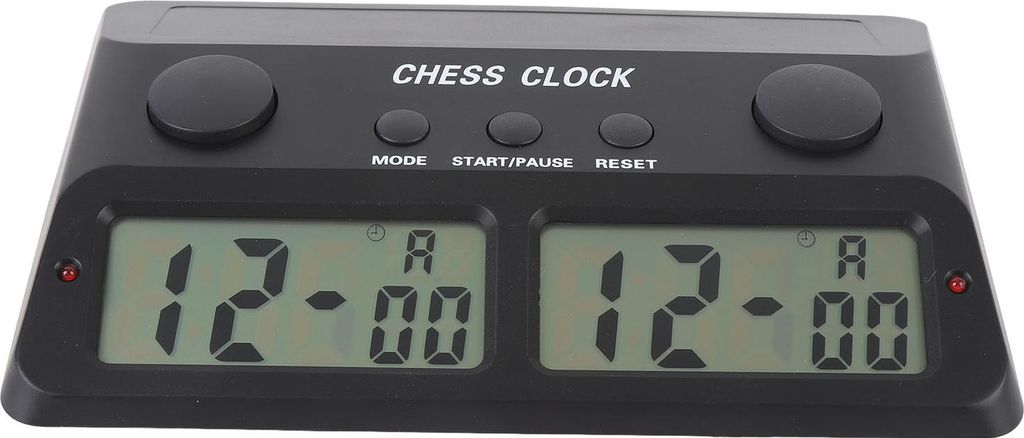 Schachuhr 3 in 1 digitaler Timer mit Countdown -Zeitlimit Fügen Sie Sekundenfunktion für den chinesischen internationalen Weiqi hinzu