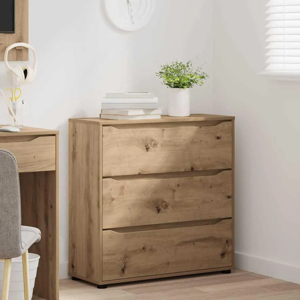 Armadietto vidaXL Rovere 80x31x81 cm | Miglior Prezzo Online Arredo - 4
