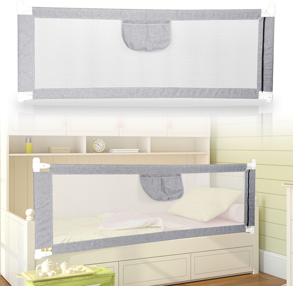 Aopunly 200cm Barrière de lit pour bébé Barrière de lit Image du produit 