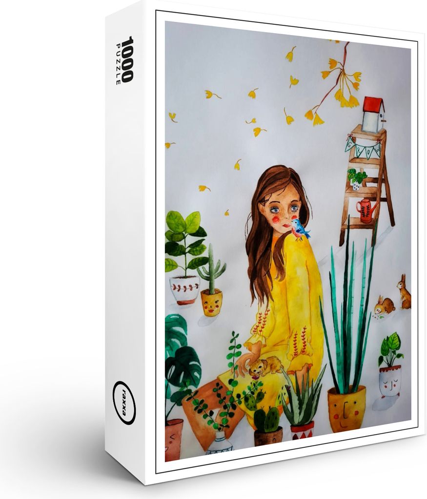 raxxa Premium-Puzzle "Wonderful plants", 1000 Teile