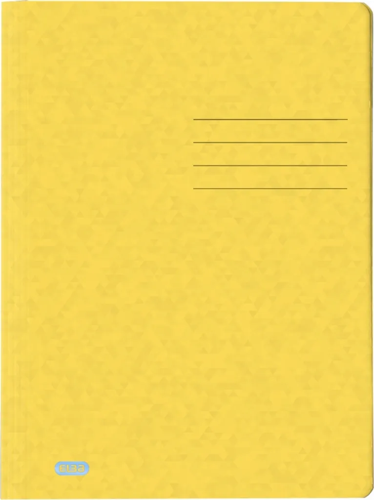 Classeurs A4 jaunes Top File+ 390g pour ranger et organiser vos dossiers