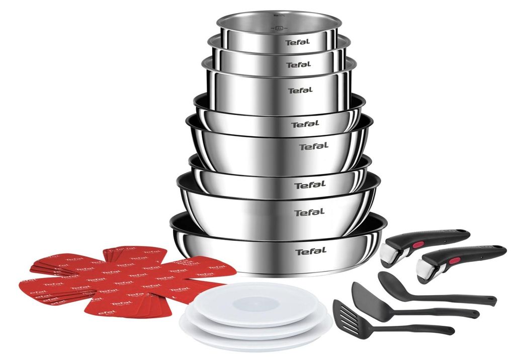 Tefal Ingenio L897SK, Gemischtes Set, Aluminium, Aluminium, Produktbild 