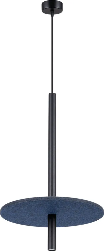 Lampada Sospensione FELTRO 1 Nero/Navy | Design Sollux Lighting G9