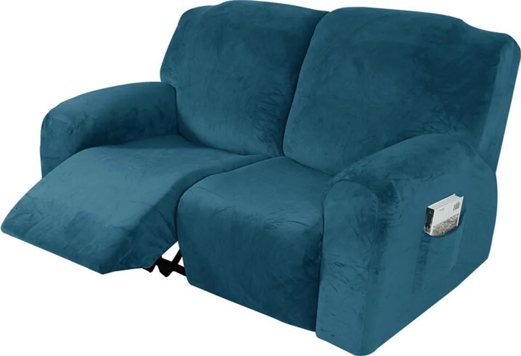 Revêtement Extensible pour Canapé Inclinable 2 Assises - Coloris Bleu Ciel