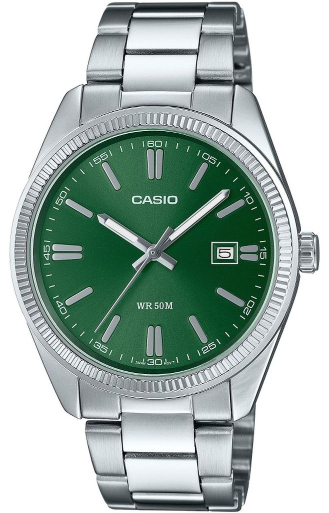 Casio Pánské analogové hodinky Candala stříbrná One size Obrázek produktu 