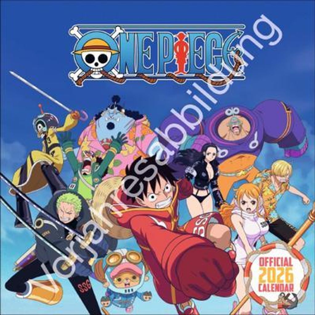 Calendrier mural One Piece, année 2027 Image du produit 
