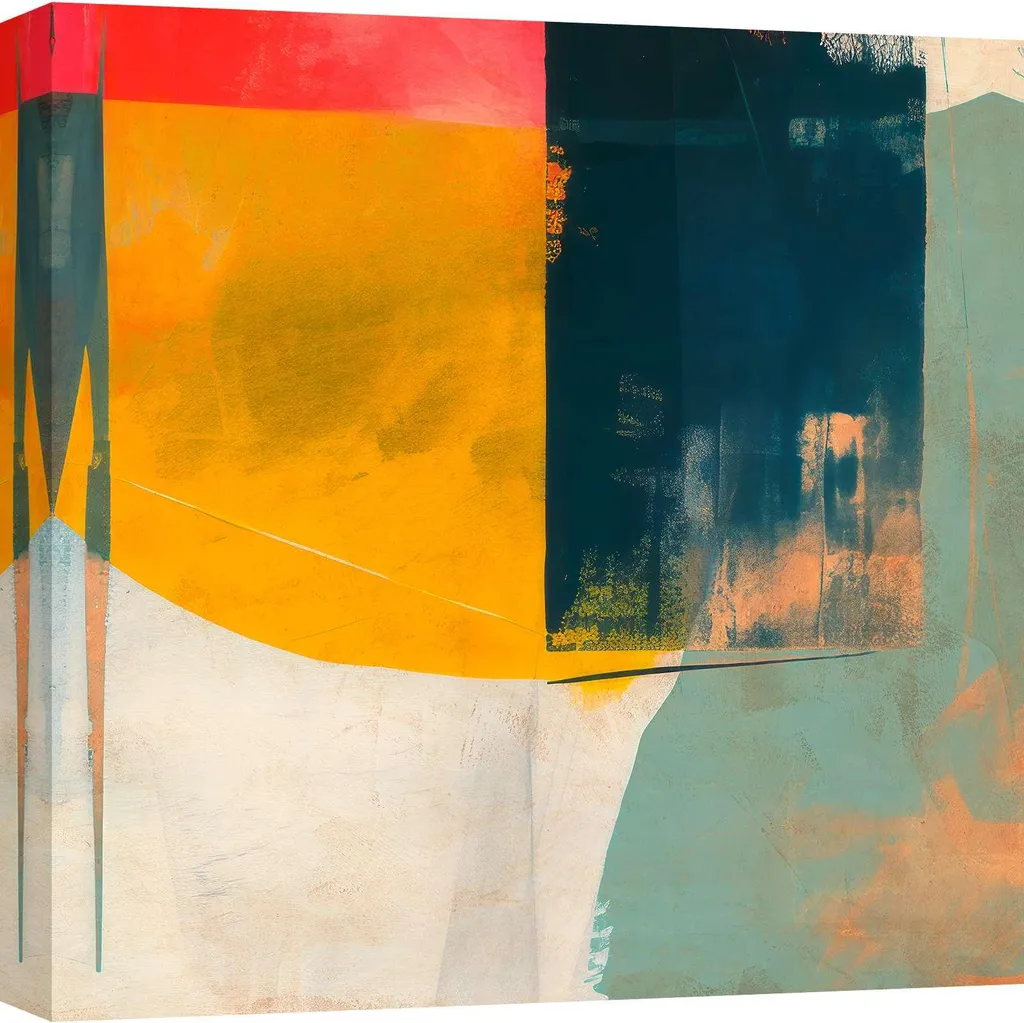 Sun Taylor Spectrum II - Trasforma la Tua Casa con l'Arte Astratta 50x50