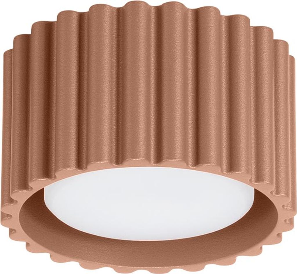 Plafond AURA 1 mokka Gx53 1xGx53 10W Aluminium 6x10x10cm Sollux Lighting