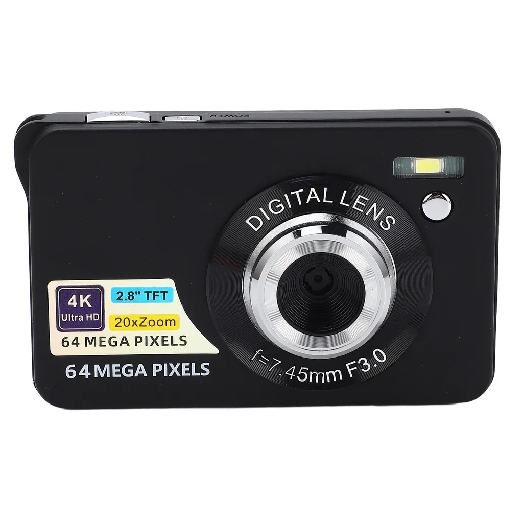 Appareil Photo 4K 64MP avec Écran 2,8 Pouces et Autofocus Rapide - 5
