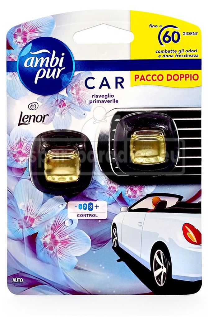 Osviežovač vzduchu do auta Febreze Sea Freshness, 2 x 2 ml Obrázok produktu 