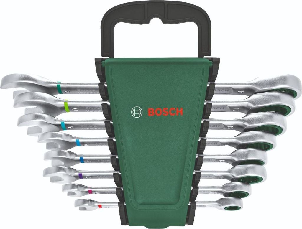 Handwerkzeuge Schraubenschlüssel mit Ratsche Set 8-tlg. Produktbild 