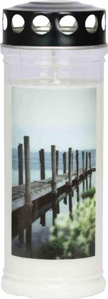 JEKA Gedenkkerze 215x75mm M71 Brücke, 7 Tage