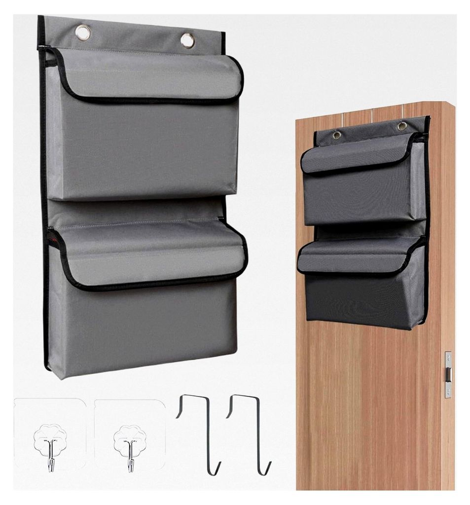 Türorganizer | Schuhhalter aus Oxford-Stoff für Türen - Stoffsammelkorb, wasserdichter, platzsparender Kleiderschrank-Vorratsspeicher, Schlafzim...