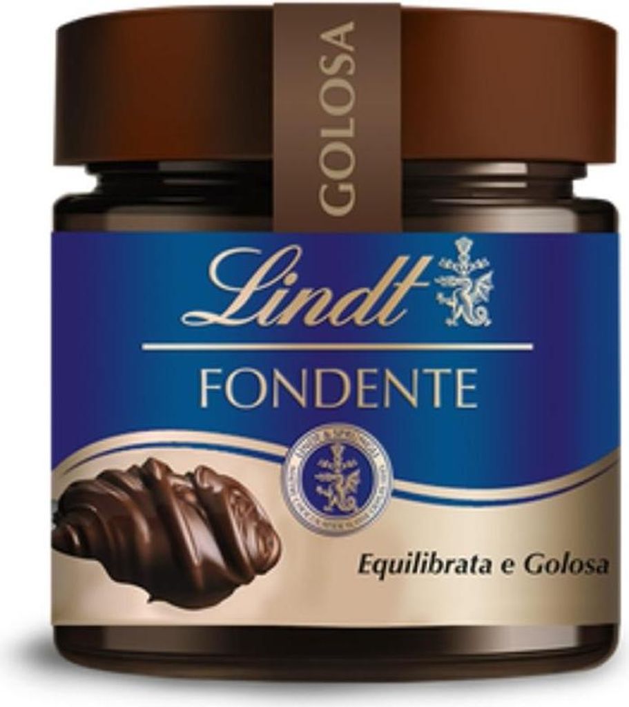 A jar of Lindt chocolate spread.