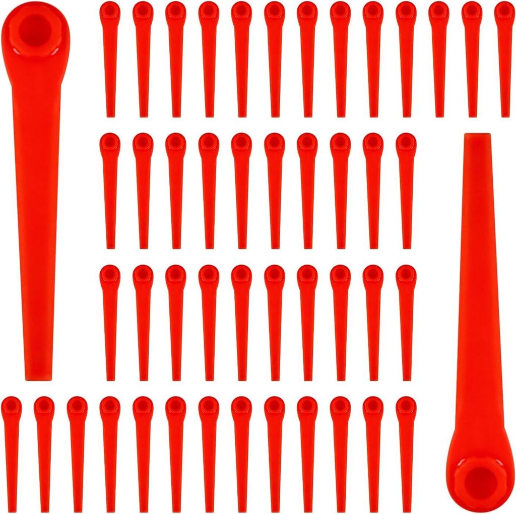 Ersatzmesser Rasentrimmer Kunststoffmesser 100 Stück Produktbild 