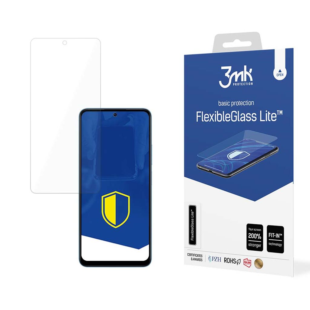 3mk Display Hybridglas FlexibleGlass Lite für Xiaomi Redmi 12 0,16mm 6H