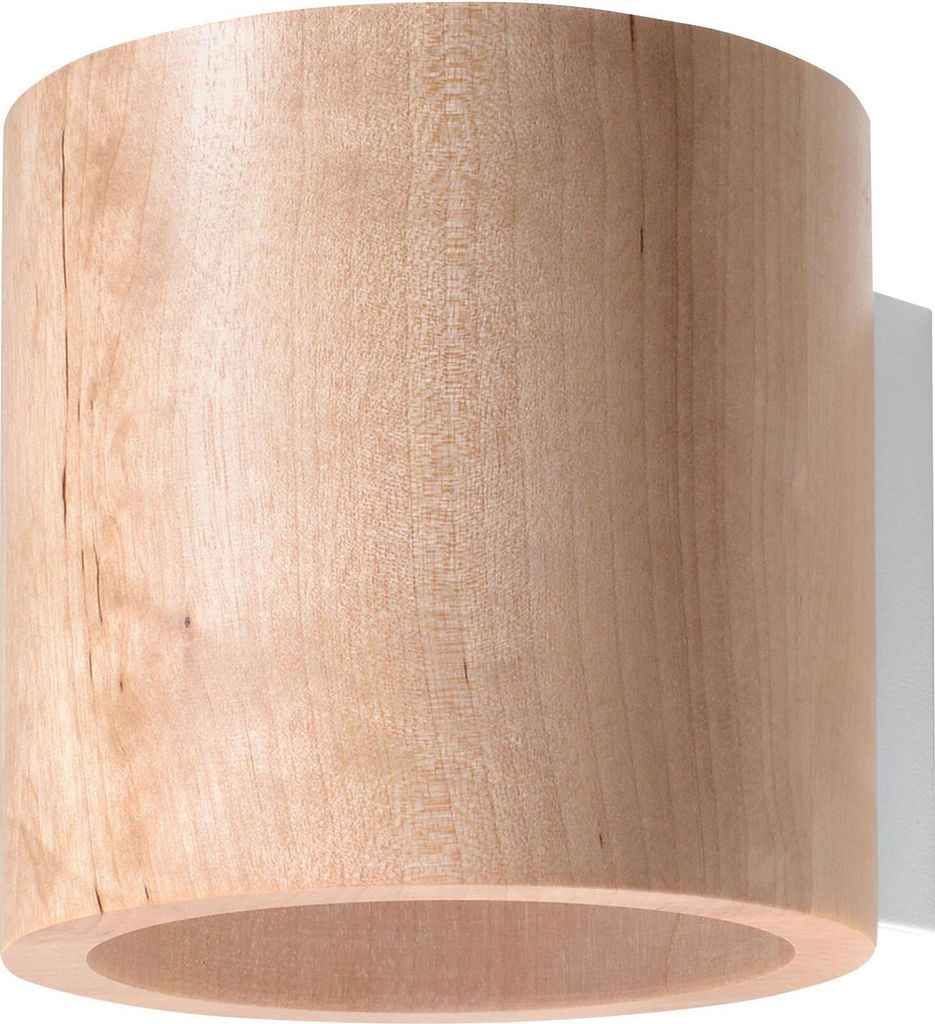Lampada da parete ORBIS in legno naturale 1xG9 8W legna Immagine del prodotto 