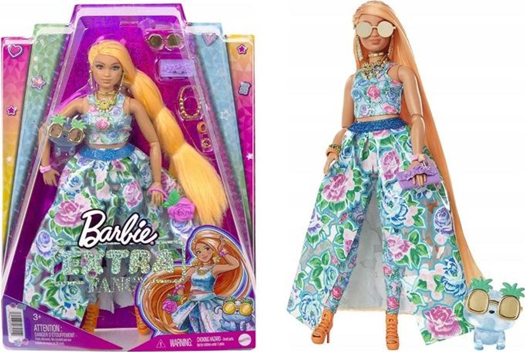MATTEL Barbie Extra bambola Fancy Flower HHN14 Immagine del prodotto 