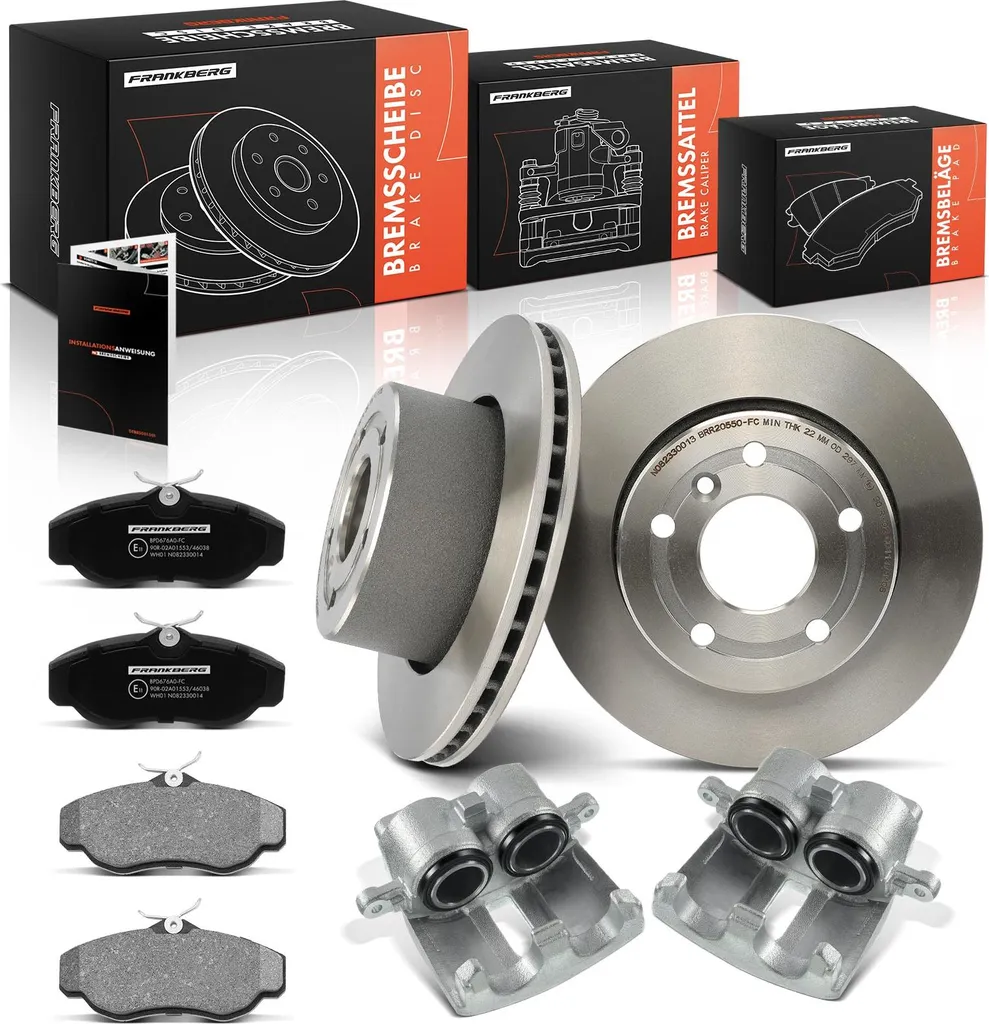 Étriers et Disques de Frein Avant Renforcés pour Land Rover Discovery II L318
