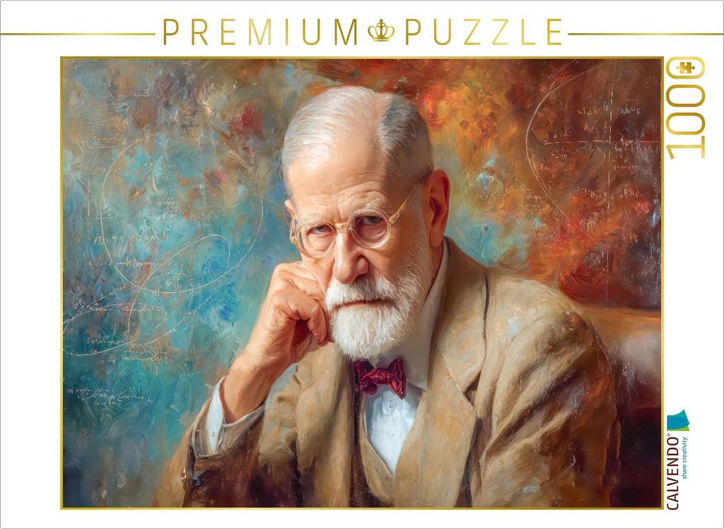 CALVENDO Puzzle Visionärer Mystiker und Denker | 1000 Teile Lege-Größe 64x48cm Foto-Puzzle für glückliche Stunden