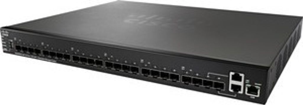 Cisco Small Business SG350XG-24F, Managed, L2/L3, 10G Ethernet (100/1000/10000), Rack-Einbau, 1U