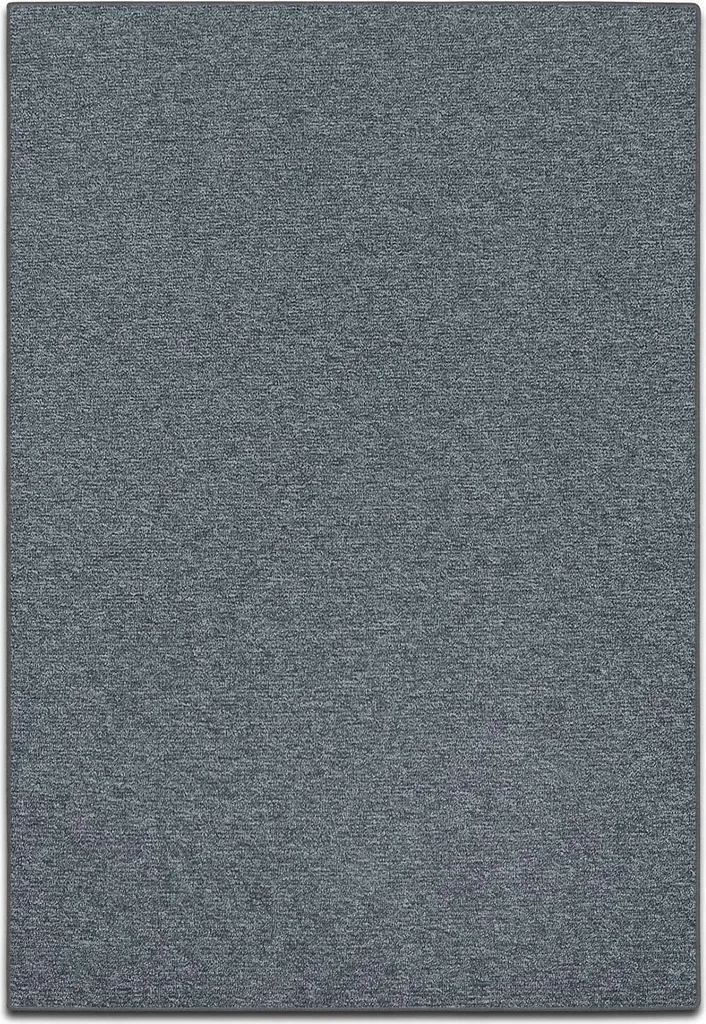 Grand tapis de couloir gris foncé London - Passage sur mesure 100x450 cm