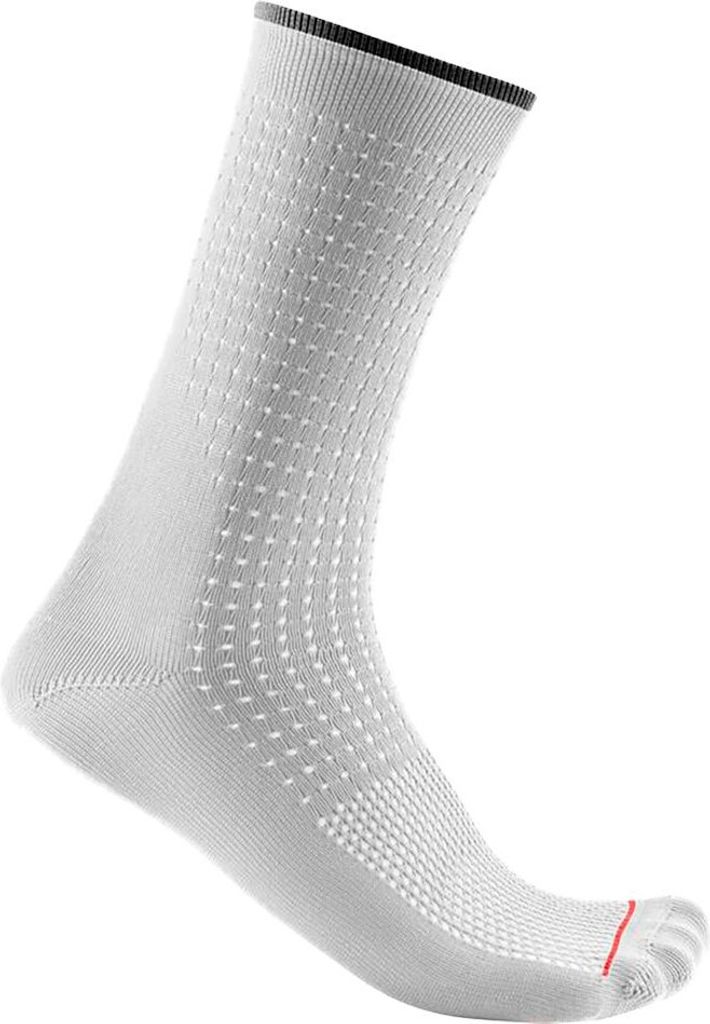 Castelli Premio 18 Sock White S/M Fahrradsocken