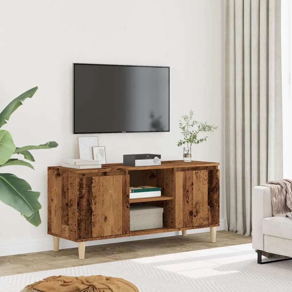 Maison Exclusive Porta TV Vintage 102x35x50 cm - Design Industrial - 3