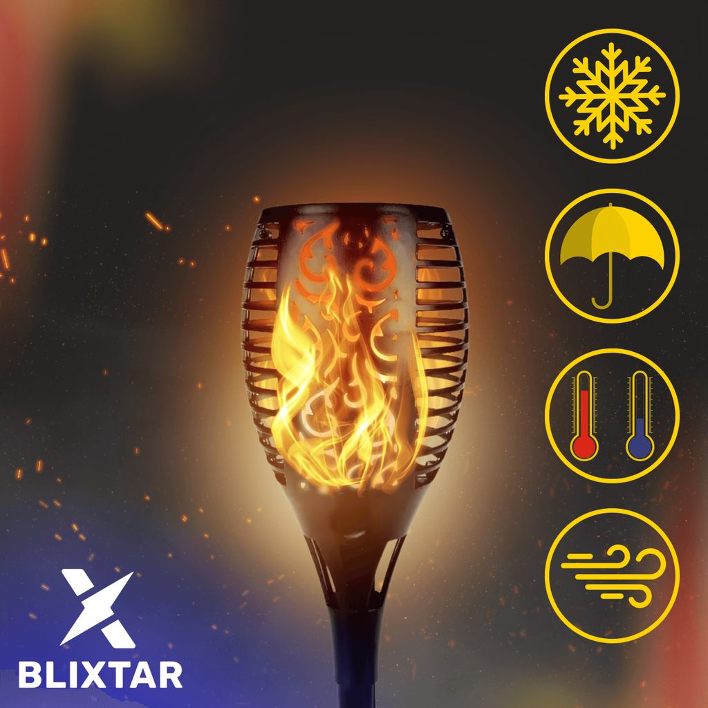 SOL96 LAMPADA SOLARE TORCIA 96LED 1500-1800K 20lm IP54 - Foto 8