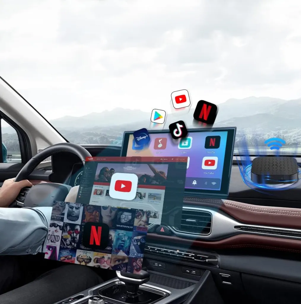 Carlinkit Tbox Basic Android 11: Il Tuo Cinema in Auto Wireless - 3