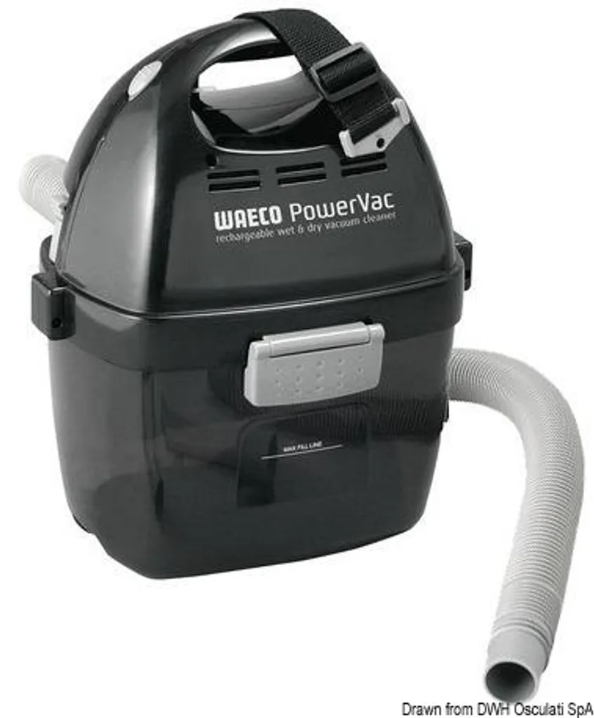 Aspirateur portable 12V cyclonique avec filtre lavable haute performance