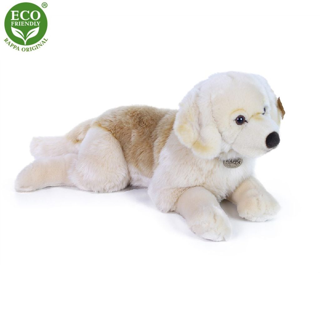 Plyšový ležiaci retriever 60 cm ENVIRONMENTÁLNE ŠETRNÝ Obrázok produktu 5