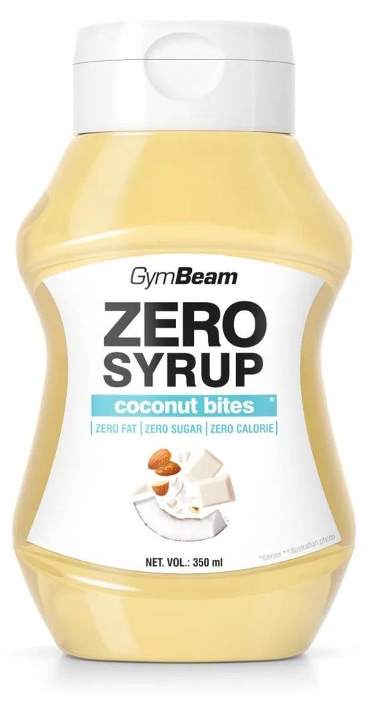 GymBeam - ZERO SYRUP Kokosnuss Bites, 350 ml Produktbild 