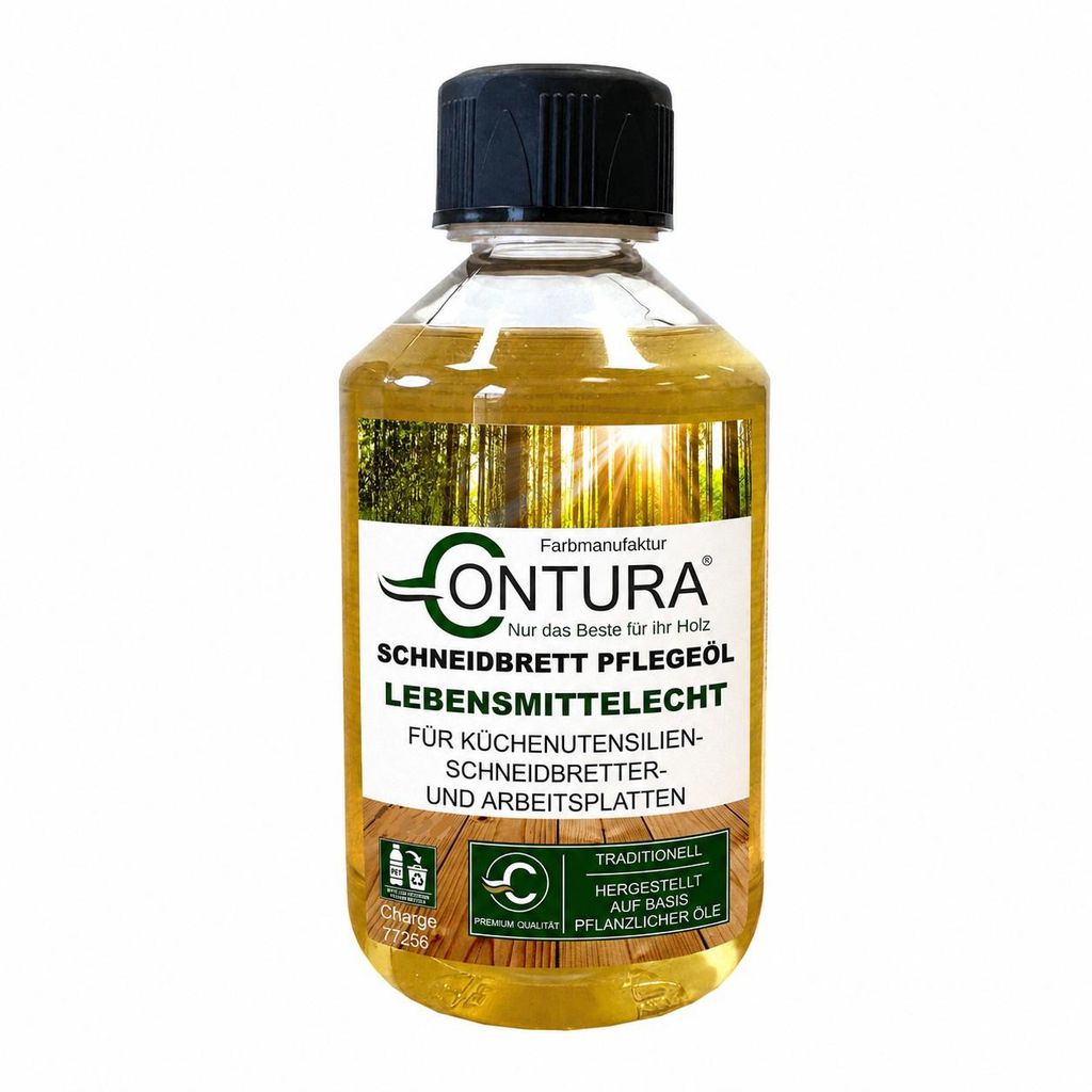 125ml - Contura Schneidebrett Pflegeöl Lebensmittecht Produktbild 