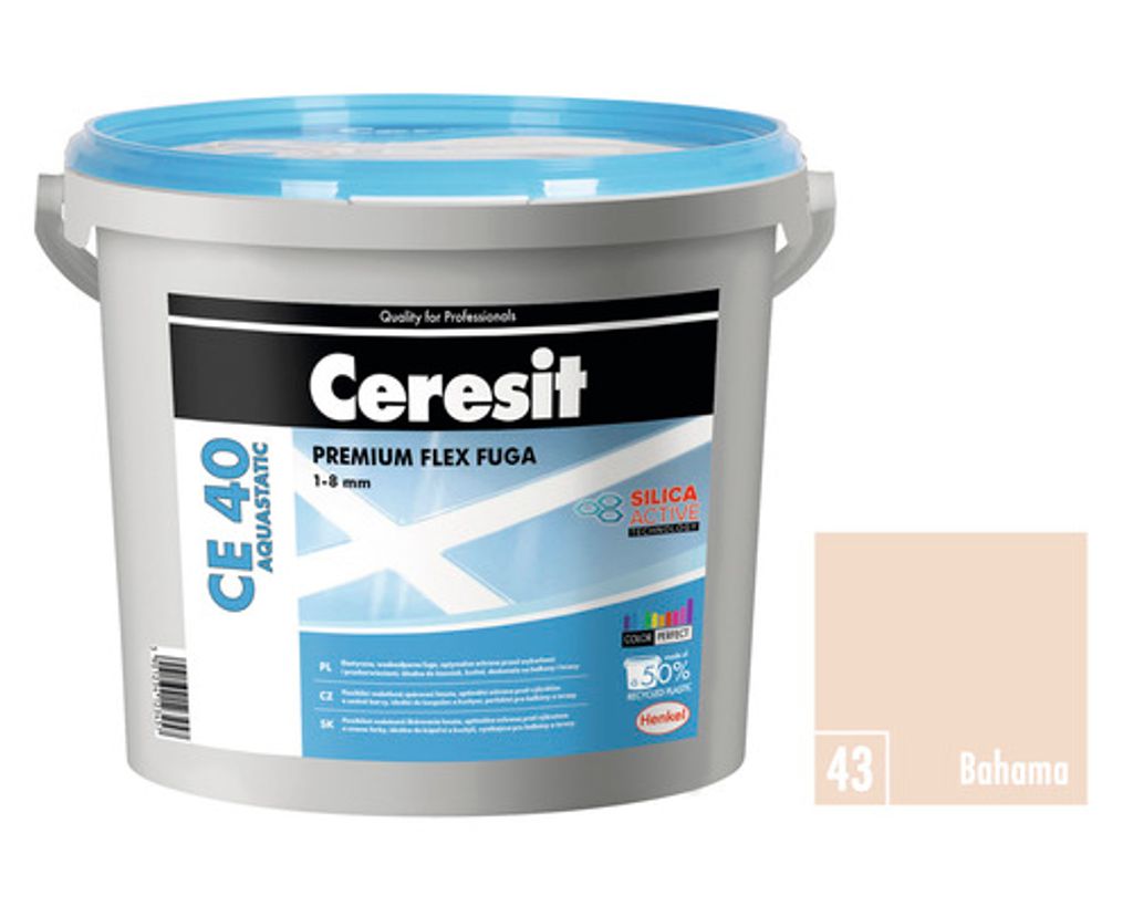 CERESIT CE 40 Aquastatic fugenmörtel 1-8mm innen|außen Produktbild 