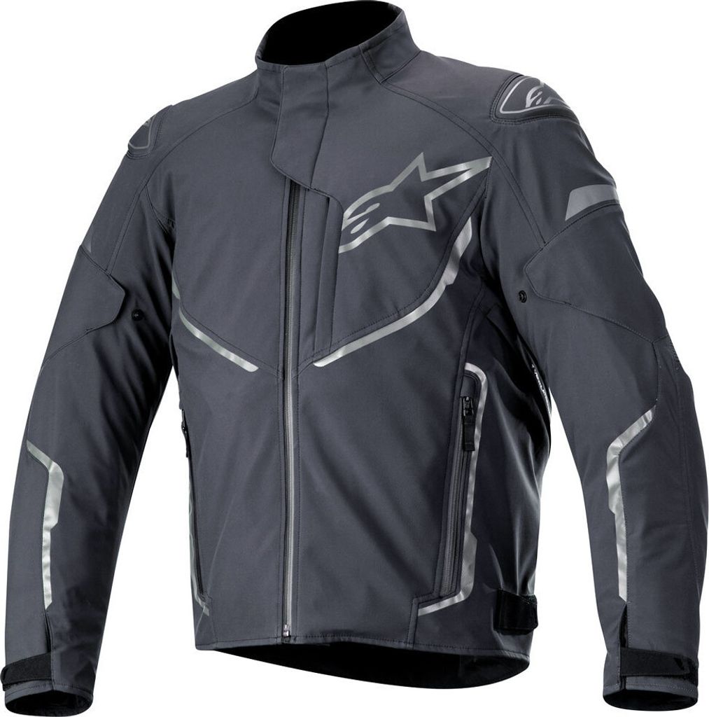 Alpinestars T-Fuse Sport wasserdichte Motorrad Textiljacke, anthrazit, S