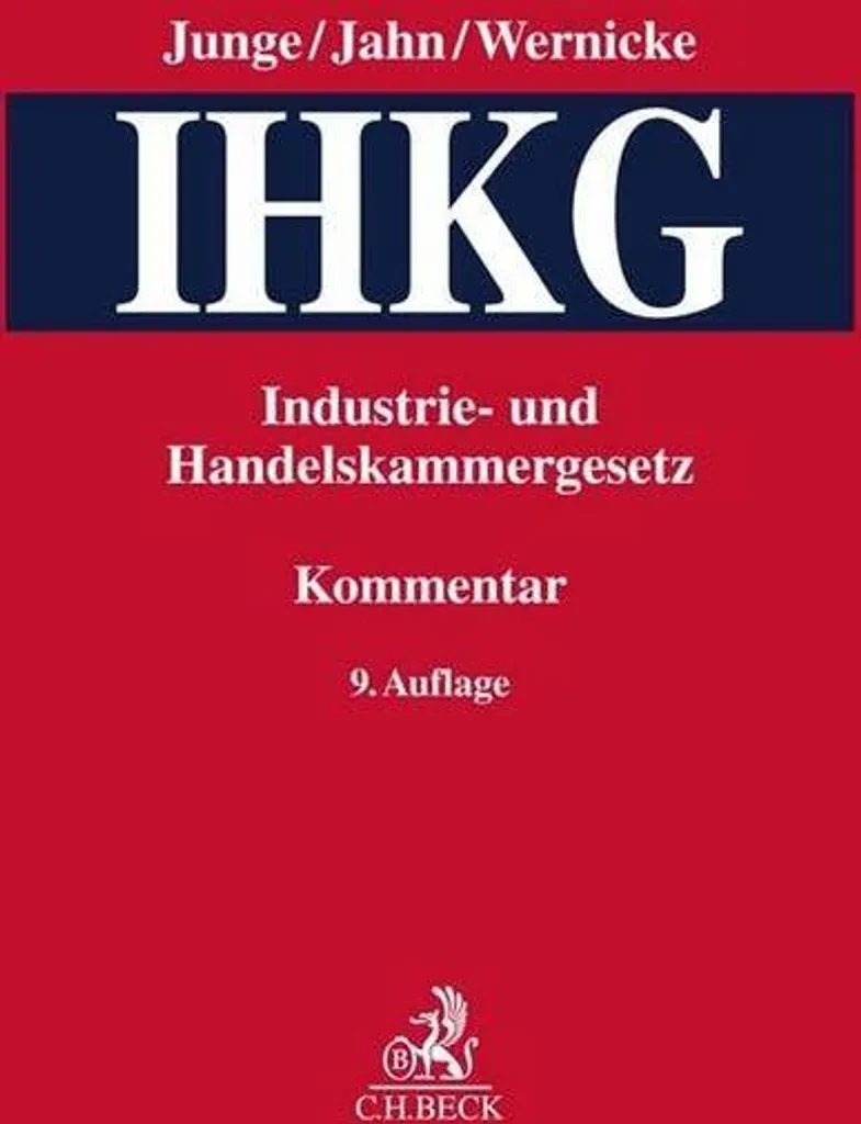 Texte Industrie- und Handelskammergesetz annoté pour entreprise